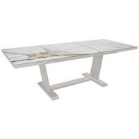 Table Amber 180/240x100 cm kedra/alu - Pro Loisirs