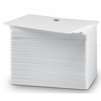 Cartes PVC blanches perforées 5 mm - Sogedex