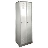 Vestiaire reconditionné - 2 colonnes - Gris - Gurkan