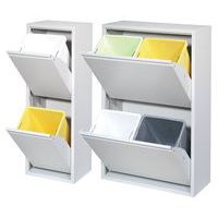 Armoire de tri sélectif en tôle