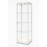 Vitrine exposition colonne - 50 x 50 x 200 cm - Sarazino