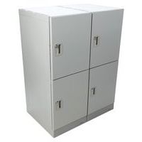 Vestiaire plastique multicases Twinco - À monter - Manutan Expert
