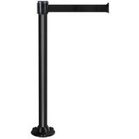 Poteau à sangle 3m - Sangle noire - Socle magnétique - Novap