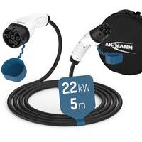 Câble de charge Type 2 pour véhicule électrique - 22KW - Ansmann