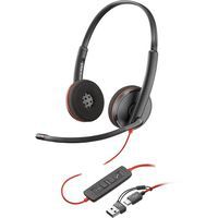 Casque micro monoaural bulk USB Blackwire C3220 - Poly