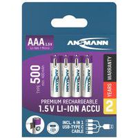 Pile Accu lithium rechargeable - Ansmann