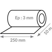 Matelas acoustique antivibratoire Résiliant 3 mm - Wattelez