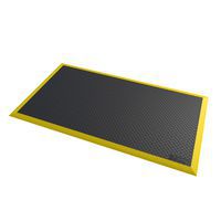 Grand Tapis De Gymnastique Pliable GEPCO - 180x80x5cm - Magenta/Noir - Yoga, Fitness