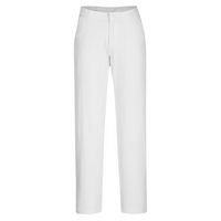 Pantalon Femme Chino Slim Stretch Blanc - Portwest