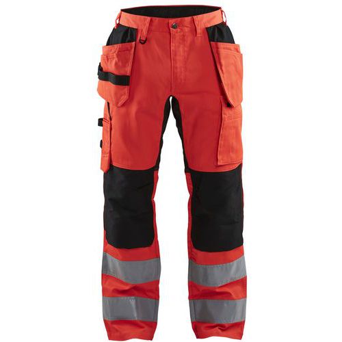 Pantalon artisan haute-visibilité stretch 4D - Blåkläder