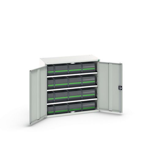 Armoire verso avec 16 bacs - Hauteur 1 m - Bott