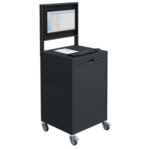Armoire informatique mobile fermée Modulinfo - Sofame Armoire informatique mobile fermée Modulinfo - Sofame