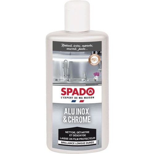 Nettoyant alu-inox et chrome - Spado