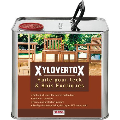 Huile pour teck et bois exotiques - Xylovertox