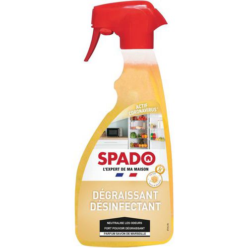 Dégraissant désinfectant cuisine 500 ml - Spado