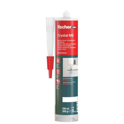 Mastic-colle Crystal MS - Fischer Mastic-colle Crystal MS - Fischer