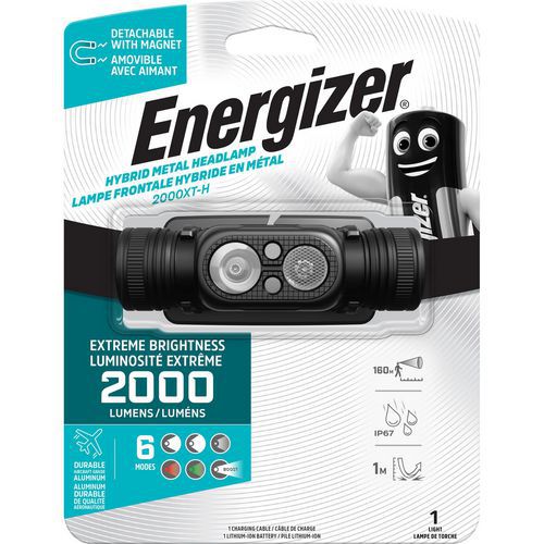Lampe frontale en métal TAC - 1000 lm- Energizer