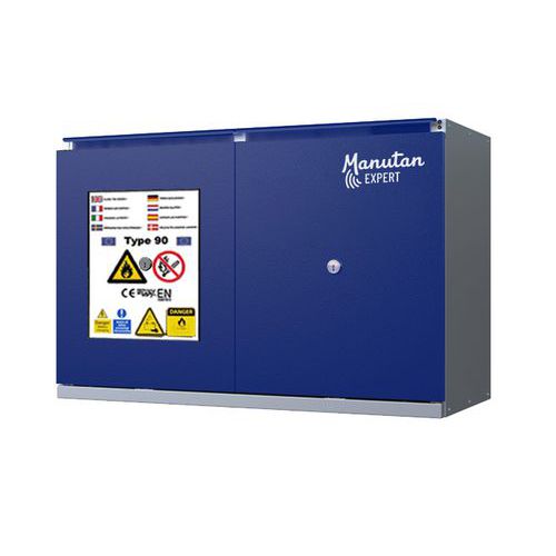 Armoire basse batterie lithium passif - 2 portes - Manutan Expert Armoire basse batterie lithium passif - 2 portes - Manutan Expert