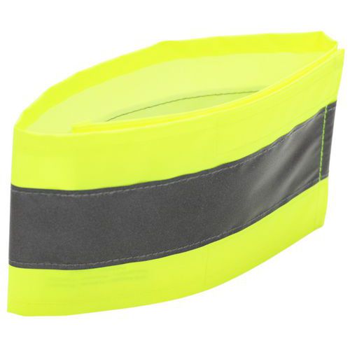 Brassard réfléchissant jaune fluo - Manutan Expert Brassard réfléchissant jaune fluo - Manutan Expert
