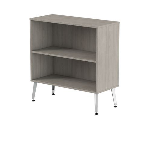 Rangement mi haut ouvert Teni pied métal hauteur 101 cm