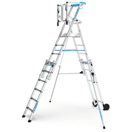 Plateforme ZAP Masterflex Plus S - 5 à 12 marches - Zarges