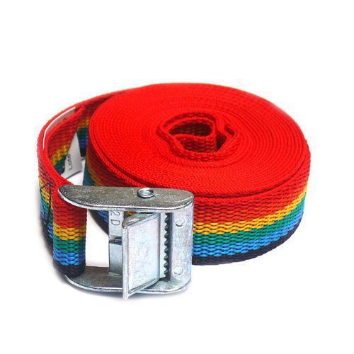 Sangle à boucle - 25 mm x 3 m - Arc en ciel - Ponsa Sangle à boucle - 25 mm x 3 m - Arc en ciel - Ponsa