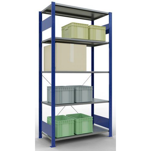 Rayonnage léger Easy-Fix - Finition époxy - Schulte