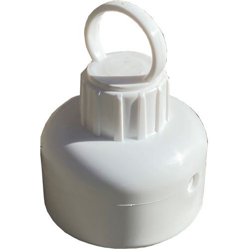 Adaptateur avec anneau à vis pour montage poteaux flexibles - Schake