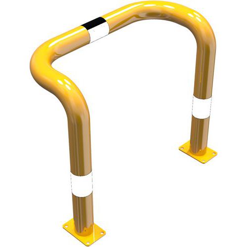 Arceau antichoc double face profond à cheviller - Jaune/Noir - Schake