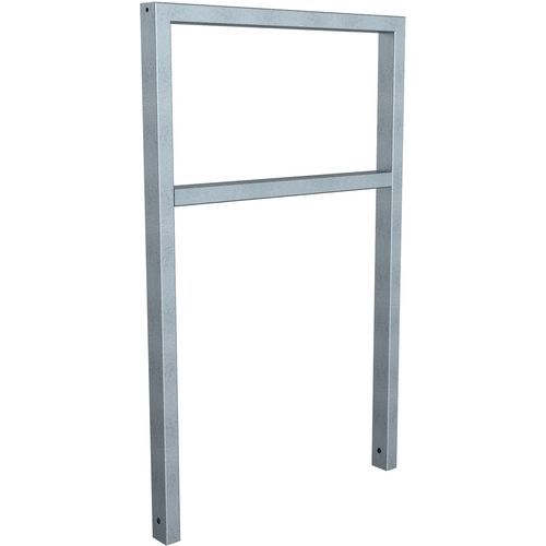 Arceau appui vélos tube rectangulaire avec barre transversale - Schake