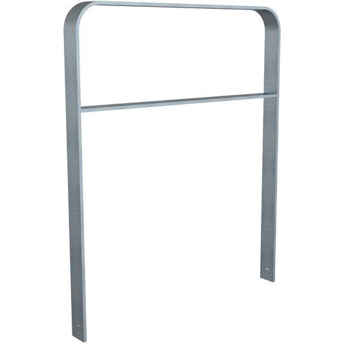 Arceau appui vélos acier plat barre transversale- Schake