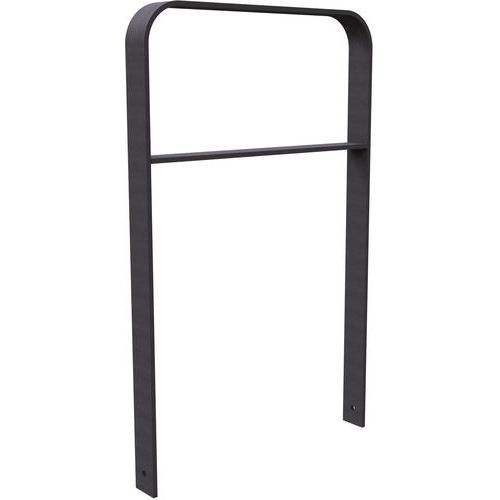 Arceau d'appui vélos acier plat courbée barre transversale - Schake