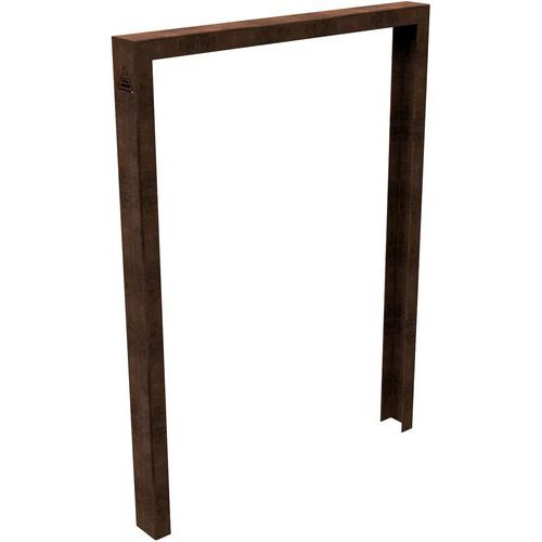Arceau en acier corten à bétonner optiquement pré-rouillée - Schake
