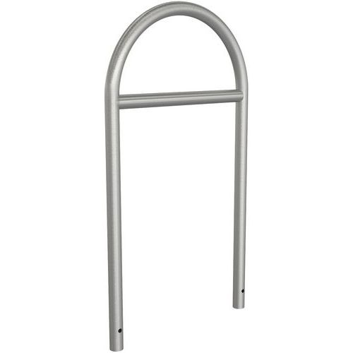 Arceau en acier inox à bétonner rond avec barre transversale - Schake