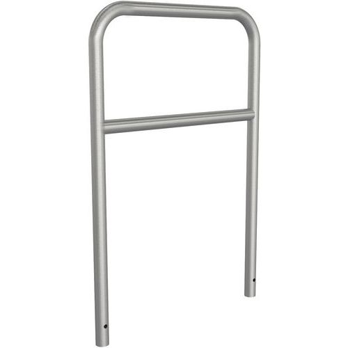 Arceau en acier inox à bétonner avec barre transversale - Schake
