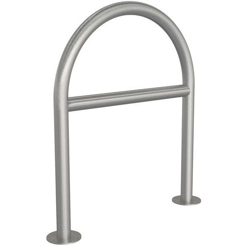 Arceau rond en acier inox à cheviller avec barre transversale - Schake Arceau rond en acier inox à cheviller avec barre transversale - Schake