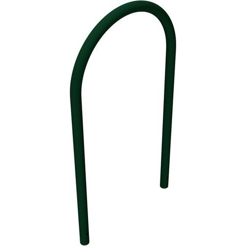 Arceau rond en tube acier à bétonner sans traverse - Vert - Schake