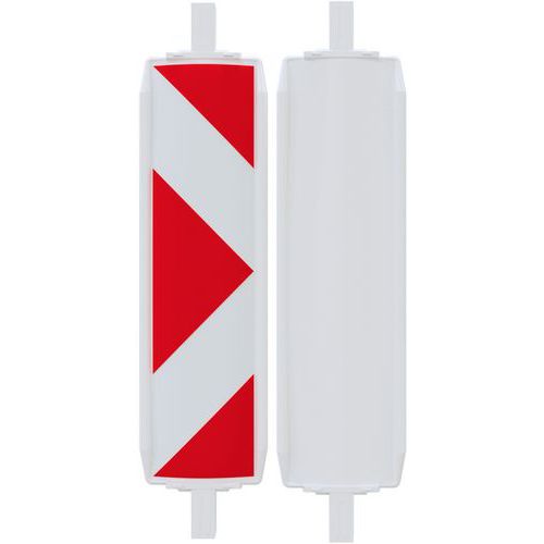 Balise plastique type 60W - Film classe 1 - Flèche - Une face - Schake Balise plastique type 60W - Film classe 1 - Flèche - Une face - Schake