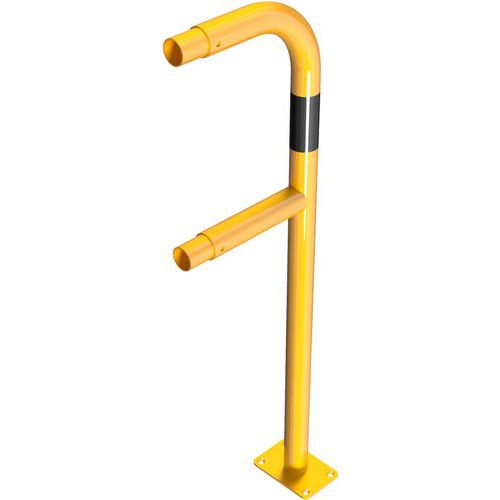 Poteau extrémité pour balustrade de protection - Schake