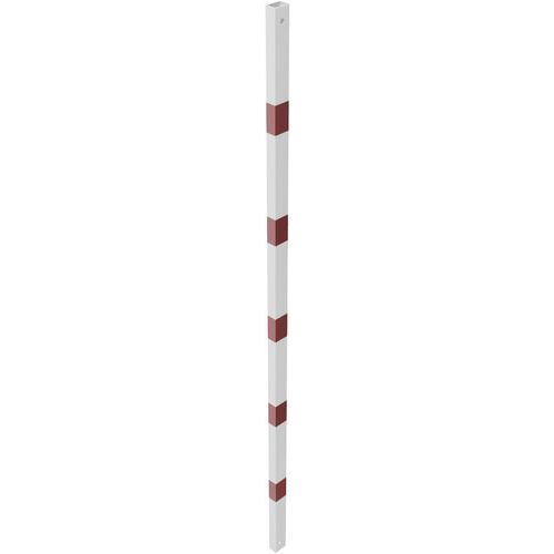 Balustrade de protection en tube - Blanc/Rouge - Schake