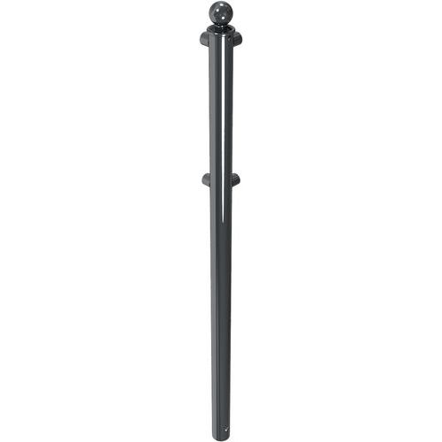 Poteau-support angle revêtu barre supérieure barre à à bétonner-Schake
