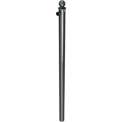 Poteau-support revêtu extrémité barre supérieure à bétonner-Schake Poteau-support revêtu extrémité barre supérieure à bétonner-Schake