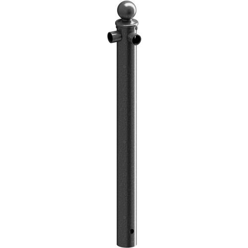Poteau-support angle pour protection de bordure à bétonner - Schake