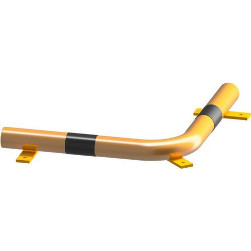 Barre antichoc en équerre tube acier rond à cheviller - Schake Barre antichoc en équerre tube acier rond à cheviller - Schake