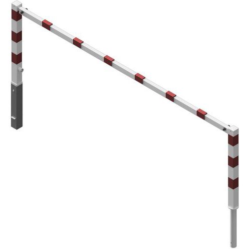 Barrière blocage triangulaire pivotant barre supérieure-Schake