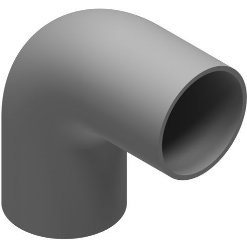 Barrière acier avec coude en aluminium - Schake