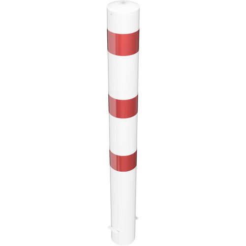 Borne à bétonner à visser avec bandes réfléchissantes - Schake