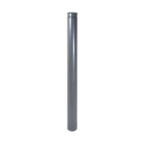 Borne décorative 482B rabattable à bétonner serrure profilée-Schake