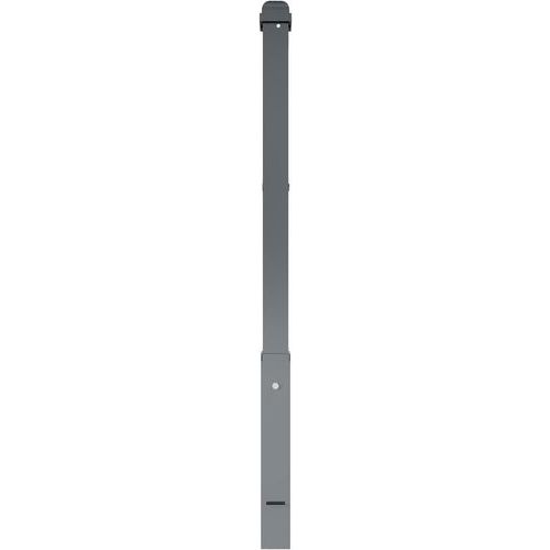 Borne décorative acier 473B amovible serrure profilée 1 anneau-Schake