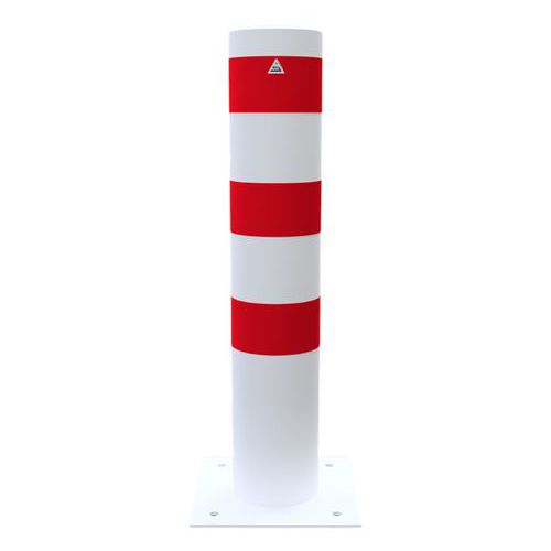 Borne à cheviller capuchon d'acier soudé-Blanc/Rouge-Schake